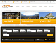 Tablet Screenshot of ordunte.com